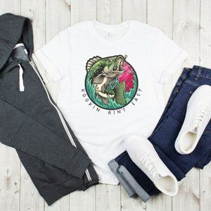 Hookin Aint Easy Fishing Shirt